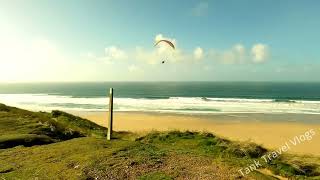 FLOODED Coastal Walk to Perranporth  Perran Sands 2024 [upl. by Liban41]