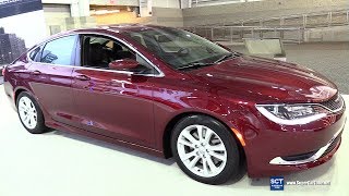 2017 Chrysler 200 Limited Platinum  Exterior and Interior Walkaround  2017 New York Auto Show [upl. by Hal]