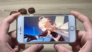 iPHONE 7 GENSHIN IMPACT  HIGHEST POSSIBLE SETTINGS 2020 [upl. by Dunton793]