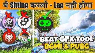 Best GFX Tool For BGMI 💯✅ GFX Tool For PUBG Mobile  Best GfX Tool Setting For BGMI  Lag Fix 💯 🫣😱 [upl. by Cleti599]