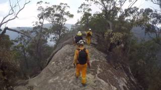 NSWRFS RAFT BRETTI and OLNEY ARM fires 2016 [upl. by Eciram]