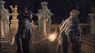 Bloodborne  Alfred Hunter of the Vilebloods First Interaction [upl. by Nola]