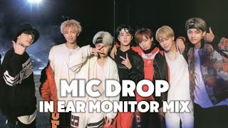 BTSMIC DROP in ear monitor mix  use headphones [upl. by Elvin448]