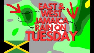 Isolated Rainfall  JAMAICA amp the rest of the Caribbeans Forecast for Tuesday July 23 2024 [upl. by Auqkinahs]