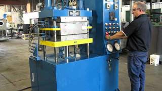 50 Ton Wabash 19quot x 19quot Hydraulic Press by Icon Industries Inc [upl. by Skelton]