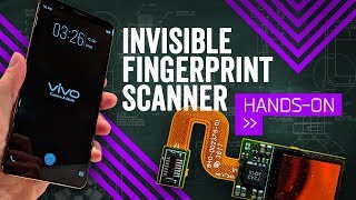 This Phones Fingerprint Sensor  Is Its Display [upl. by Ahsenwahs118]