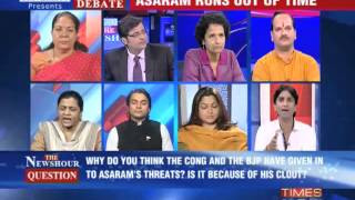 The Newshour Debate Asaram runs out of time  FULL DEBATE [upl. by Yttig]