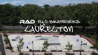 RAD NYC SKATEPARKS  LAURELTON  QUEENS NY [upl. by Tur495]