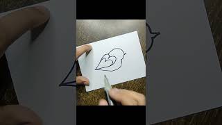 Easy Drawing and Sketch Ideas  Pencil and Markers StepbyStep Sparrow Drawing Tutorial drawing [upl. by Ahsinan]