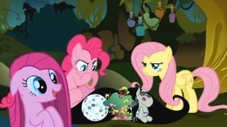 Pinkie Pie and Fluttershy rap  quotPONIES the Anthology IIquot Clip [upl. by Llarret]