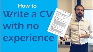 How to write a CV with no experience kick start your career [upl. by Rebmit]