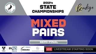 2024 State Champs  Mixed Pairs  SemiFinal [upl. by Yasui]