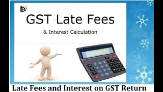 LATE FEES LIMIT UNDER GST [upl. by Naples]