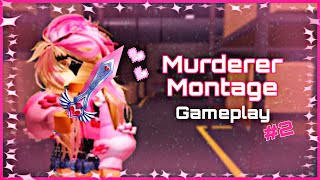 MM2 Murderer Montage iPad 2 Roblox Murderer Mystery 2 [upl. by Essy]