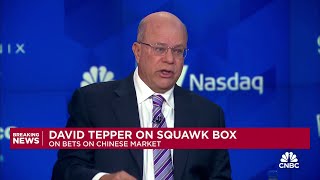 Billionaire investor David Tepper on China Central bank comments exceeded expectations [upl. by Jorin]