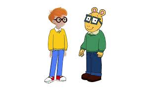 Arnold Perlstein and Arthur Read Clothes Swap [upl. by Nosnev342]