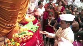 Lalbaugcha Raja Exclusive Aarti  Big B amp Shankar Mahadevan [upl. by Assyram]