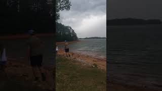 A Strom rolling into Saddlers Creek in Anderson SC on Lake Hartwell vacation rvlife lakelife [upl. by Sid]