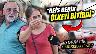 quotRESİ DEDİK ÜLKEYİ BİTİRDİquot  SOKAK RÖPORTAJLARI [upl. by Fredela624]