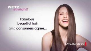 Remingtons Wet2Straight Straighteners [upl. by Annovy]