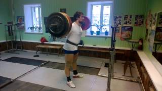 Приседания 200кг20  Squat 440lbs20 [upl. by Loziram]