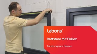 Anleitung zum Ausmessen  Raffstore mit PurBox [upl. by Nick]