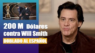 JIM CARREY contra WILL SMITH DOBLADO AL ESPAÑOL Duras palabras tras la GALA OSCARS 2022 [upl. by Eixid686]