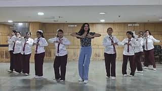 Apsara Aali remix dance choreography  Group Dance  Semiclassical  Merin Jose [upl. by Atte]