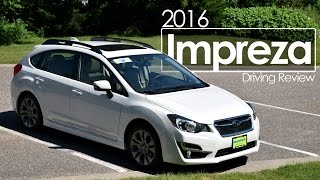 2016 Subaru Impreza Sport Premium Road Test  Driving Review  Test Drive [upl. by Proudman]