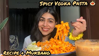 Gigi Hadid’s Spicy Vodka Pasta Recipe  Mukbang  Radhi Arora [upl. by Roosevelt30]