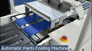 Automatic Pants folding machine China manufacturer sewing machine [upl. by Khudari829]