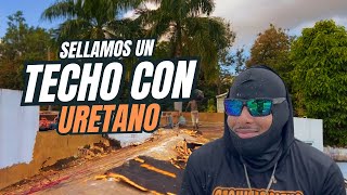 😱¡INCREÍBLE 😱Techo con URETANO en Guaynabo 🇵🇷 ¡Mira cómo lo hicimos [upl. by Doralin539]