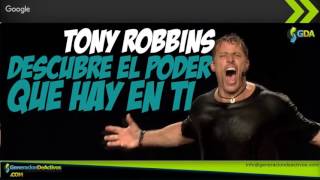 Tony Robbins Descubre El Poder Que Hay En Ti por GDA [upl. by Navonod455]