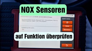 NOX Sensoren auf funktion prüfen [upl. by Lance]