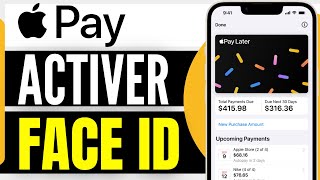 Comment Activer Face ID Pour Apple Pay  En 2024 [upl. by Ecnerrot]