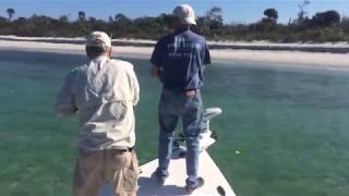 SeaTrout Fishing North Captiva Island 2 16 18 [upl. by Ahsaetan]