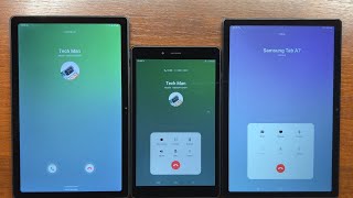 Samsung Tab A 80 2019 Calls Tab A7 and Tab A8 Incoming amp Outgoing Calls  Conference Call [upl. by Mulford]