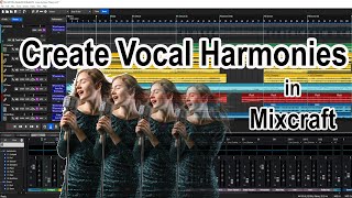 Create Vocal Harmonies in Mixcraft [upl. by Odranoel751]