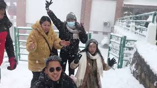 Chandragiri Hills Snow time [upl. by Cornia452]