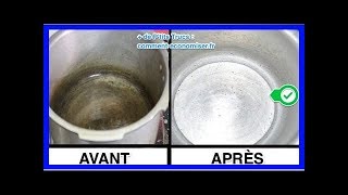 Comment Nettoyer une CocotteMinute Avec Des Épluchures de Patates [upl. by Nerta]