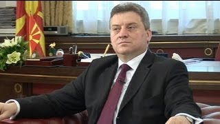 euronews interview  Gjorge Ivanov presidente da Macedónia quotPrecisamos da adesão à UEquot [upl. by Jenifer462]