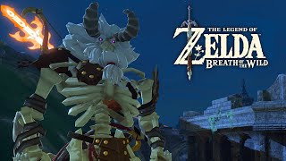 NEW Stal Lynel Boss  Zelda Breath of the Wild [upl. by Okiram]