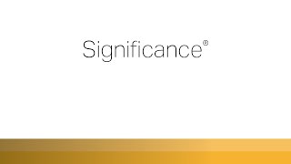 Significance  Learn more about your innate talents from Gallups Clifton StrengthsFinder [upl. by Haakon704]