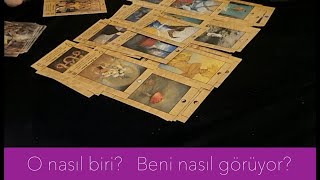 Beni Nasıl görüyor❓👁 aklımdaki kişi nasıl biri🕺🏻 tarot [upl. by Ayam769]