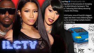 Nicki Minaj Juice WRLD amp Halsey NEW SONG  Cardi B fans SWITCH to Barbs  Nicki CHECKS Armon Wiggins [upl. by Auqkinahs570]