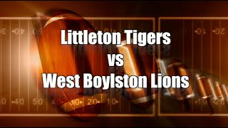 LHS Football vs West Boylston  2015 [upl. by Aketal]