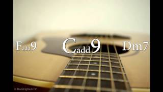 68 Pop Ballad Guitar Backing Track in A Minor  C Major [upl. by Enajaras]