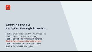 Ediscovery Tutorials  Search amp Analytics Part 4 – Bates Numbers [upl. by Melvena]