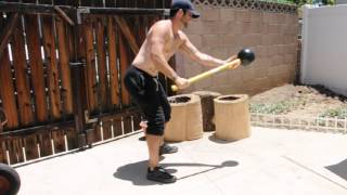 5 Sledgehammer Exercise Workouts Using The MostFit™Core Hammer [upl. by Ha]