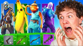 Fortnite quotRandom Skinquot Challenge med Shadys [upl. by Brandy]